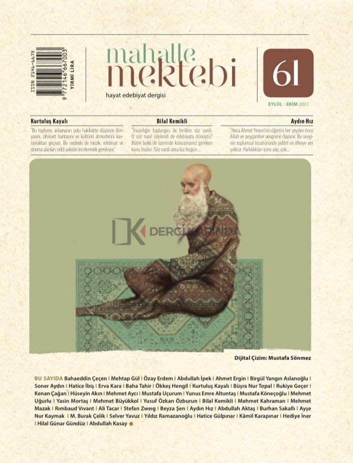 Mahalle Mektebi 61.Sayı Eylül-Ekim 2021