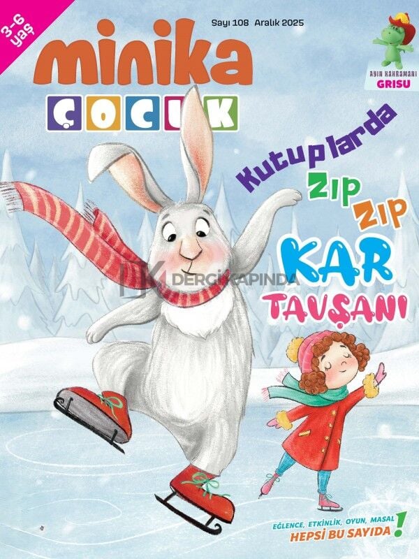 Minika Çocuk Dergi Aralık 2025 (3-6 yaş)