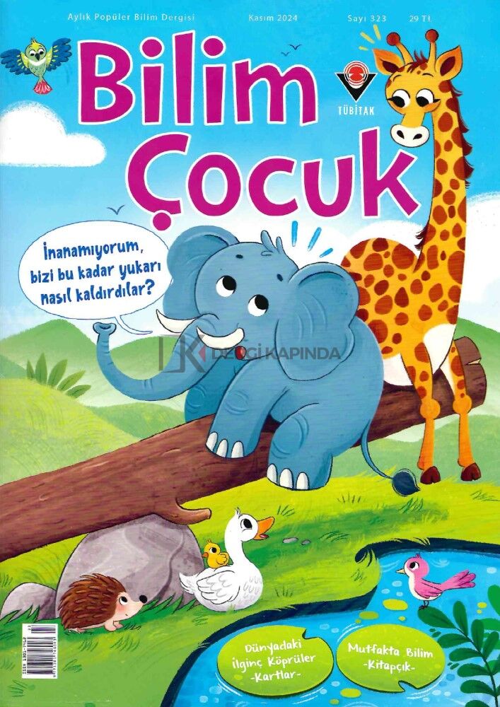 Bilim Çocuk Dergi Kasım 2024 (7-12 yaş)