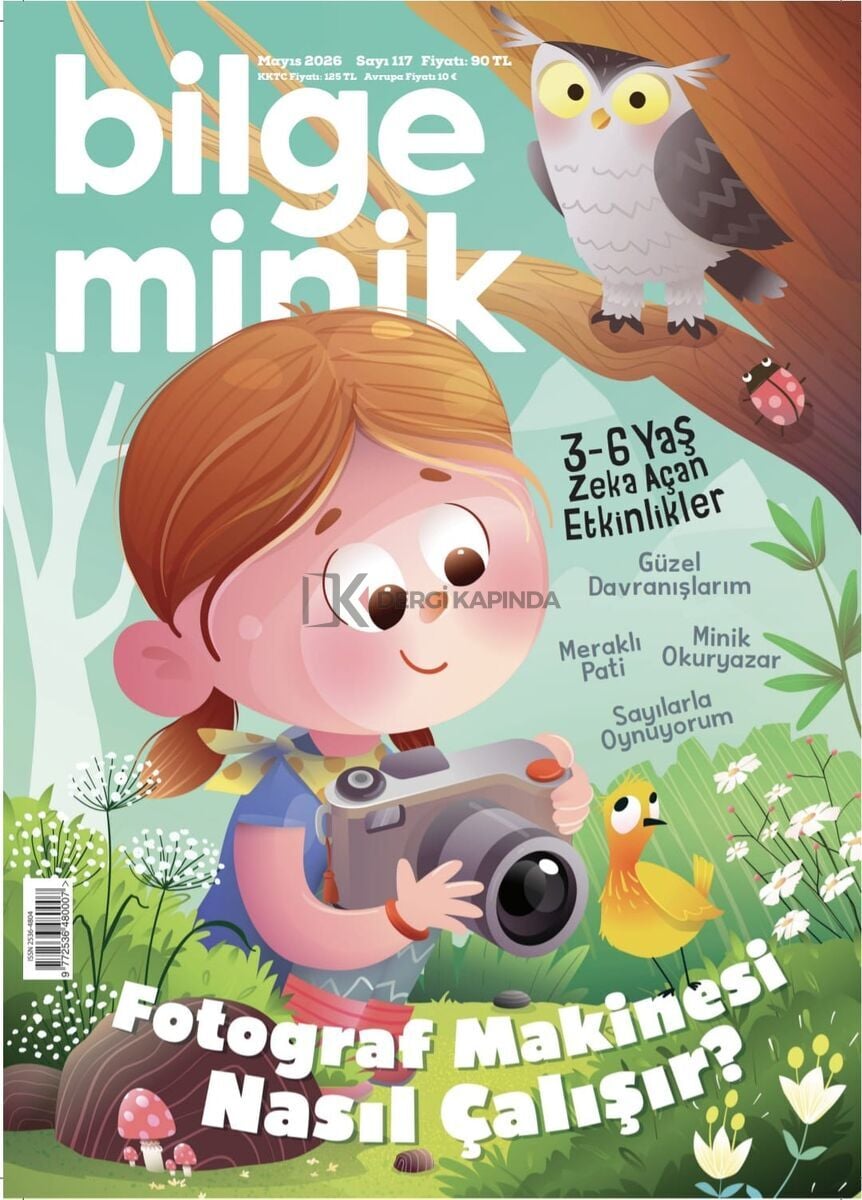 Bilge Minik Dergi Nisan 2026 (3-6 yaş)