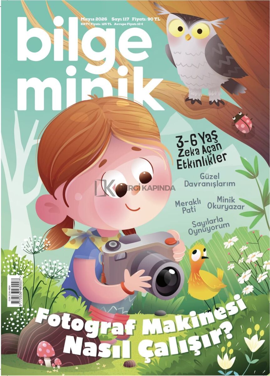 Bilge Minik Dergi Nisan 2026 (3-6 yaş)