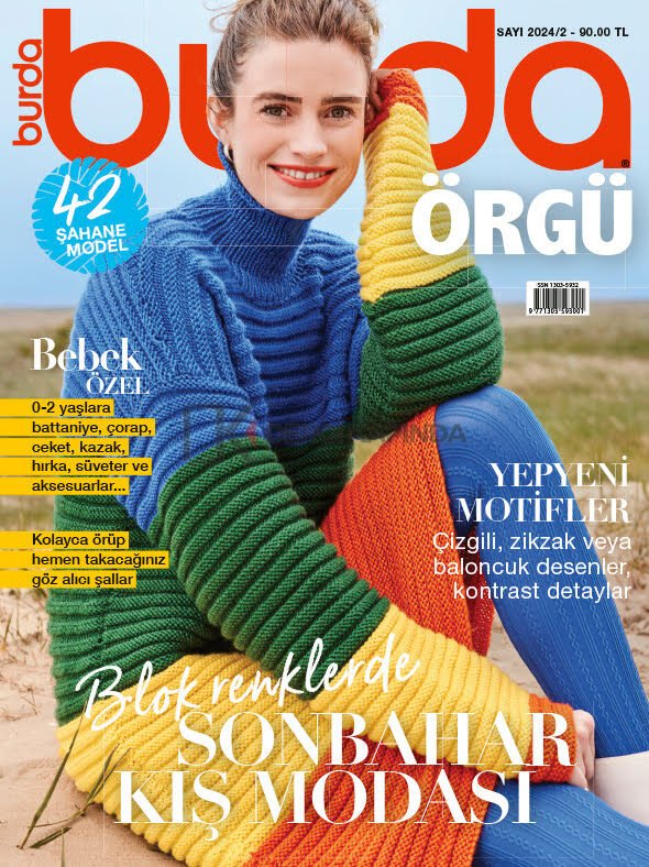 Burda Dergi Örgü Özel 2024/02