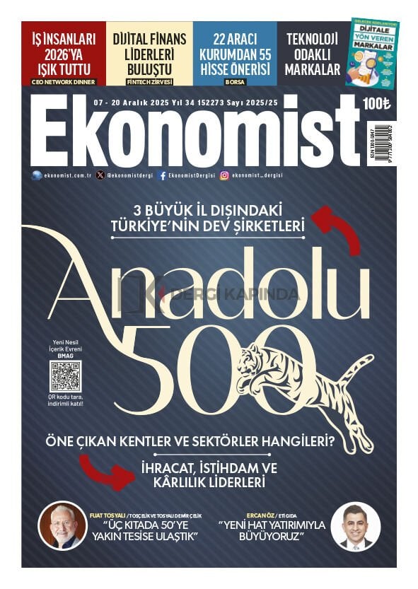 Ekonomist Dergi 7  Aralık - 20 Aralık 2025
