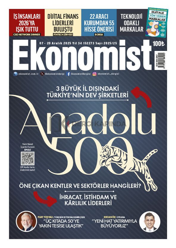 Ekonomist Dergi 7  Aralık - 20 Aralık 2025