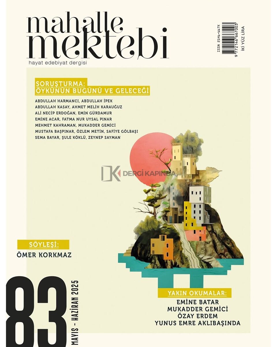 Mahalle Mektebi Dergi 83.Sayı Mayıs-Haziran 2025