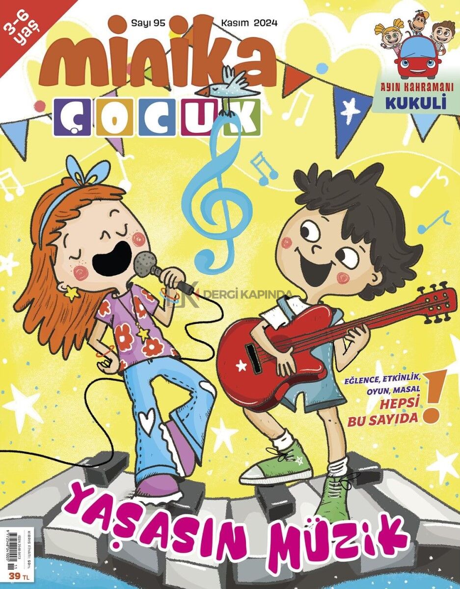 Minika Çocuk Dergi Kasım 2024 (3-6 yaş)