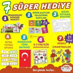 Minika Çocuk Dergi Kasım 2024 (3-6 yaş)