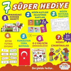 Minika Çocuk Dergi Kasım 2024 (3-6 yaş)