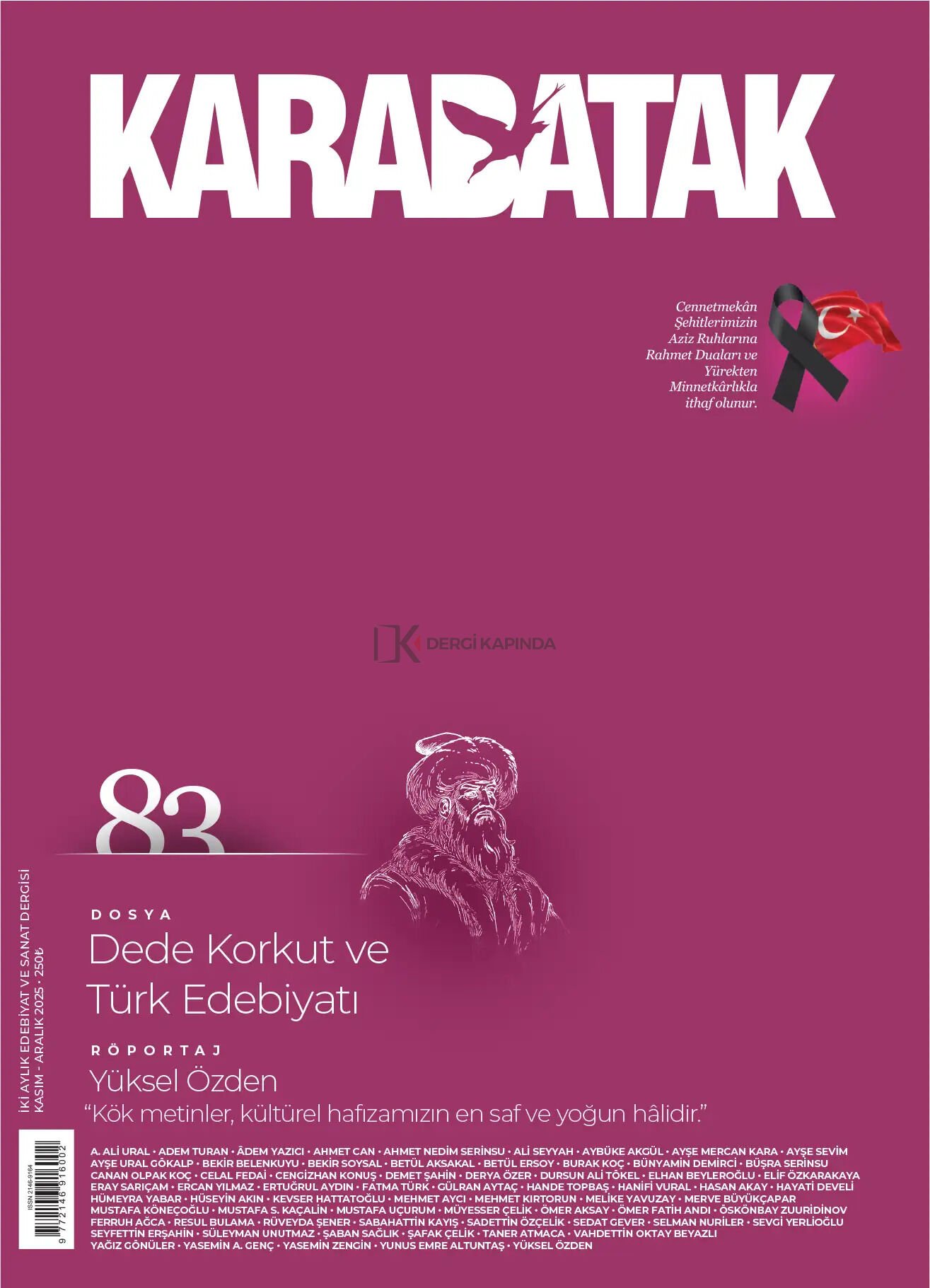 Karabatak Dergi 83.Sayı Kasım-Aralık 2025