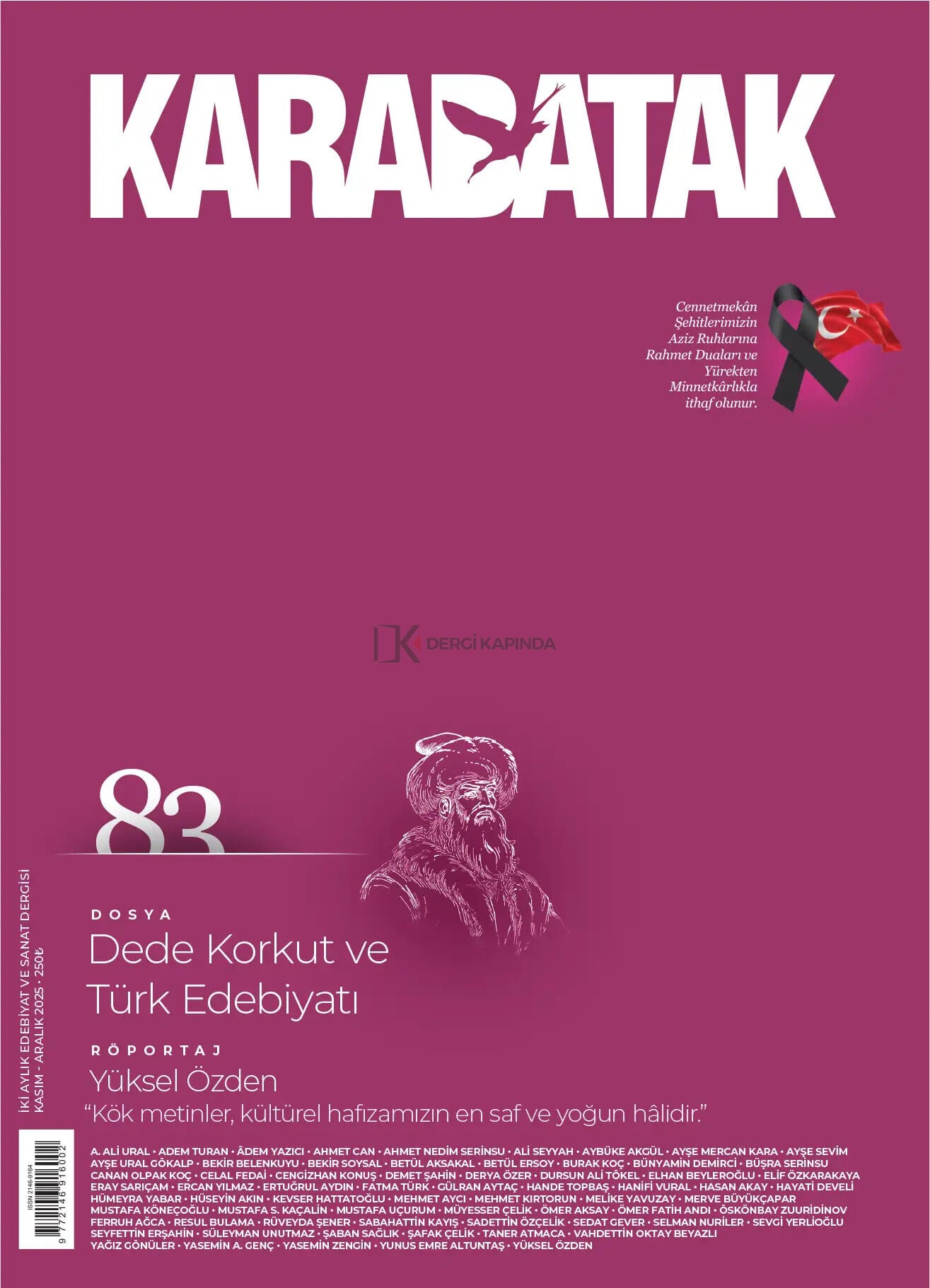 Karabatak Dergi 83.Sayı Kasım-Aralık 2025