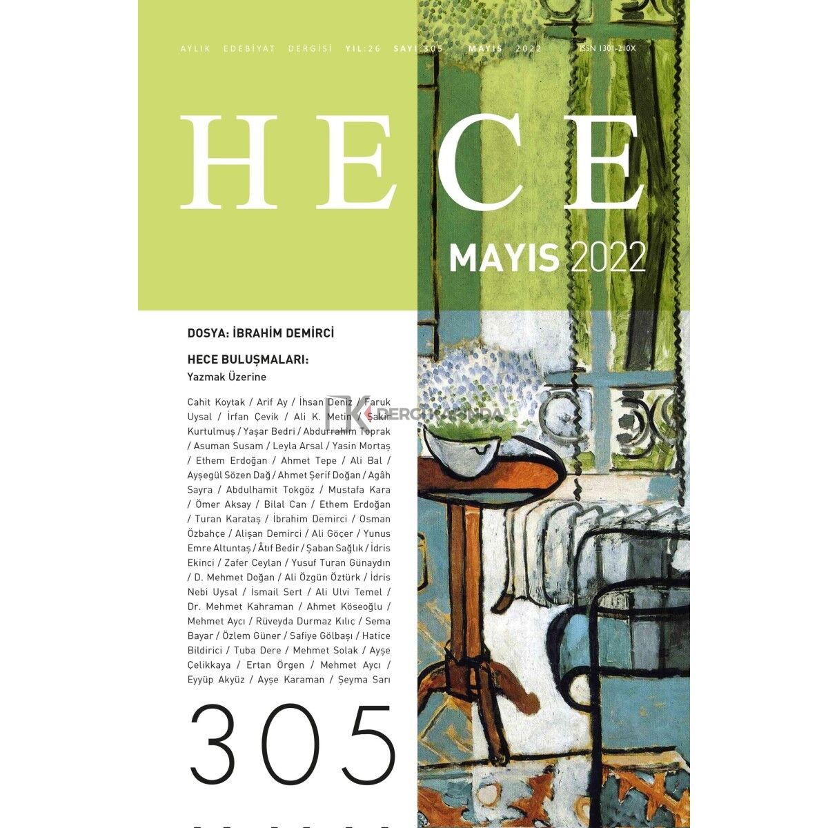 Hece 305.Sayı Mayıs 2022