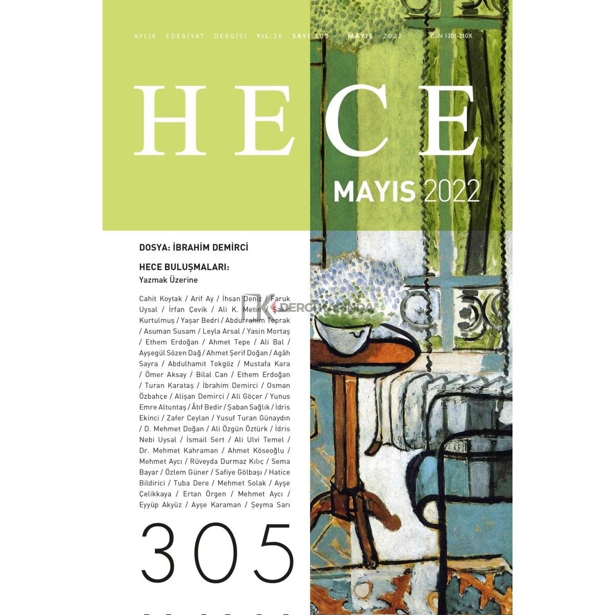 Hece 305.Sayı Mayıs 2022