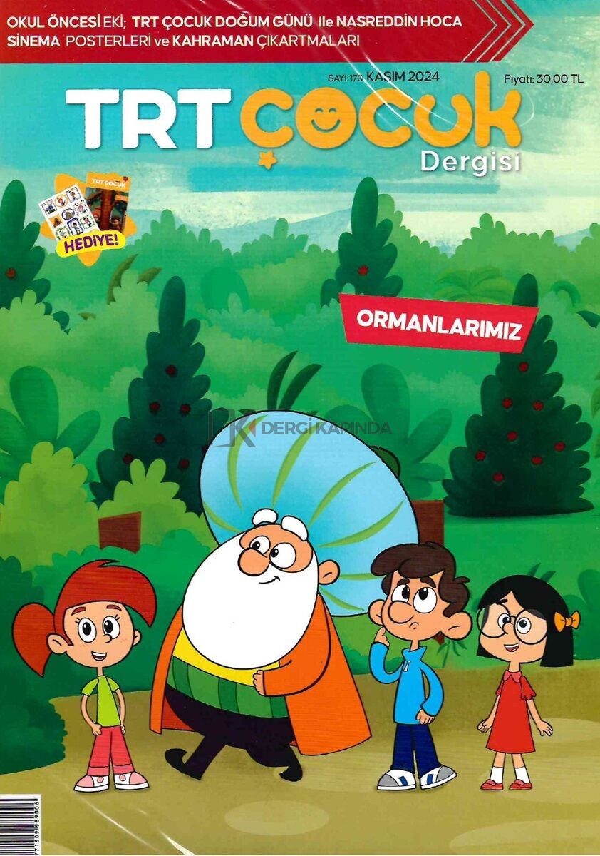 TRT Çocuk Dergi Kasım 2024