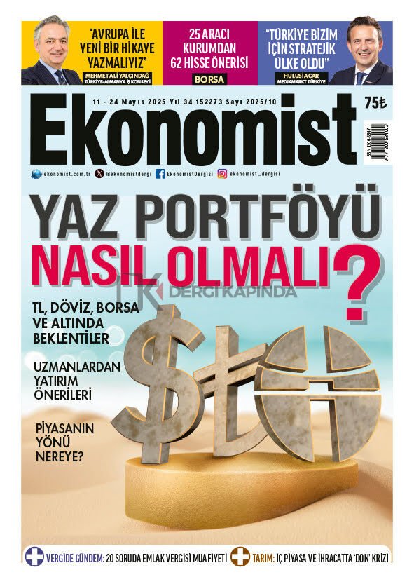Ekonomist Dergi 11 Mayıs - 24 Mayıs 2025