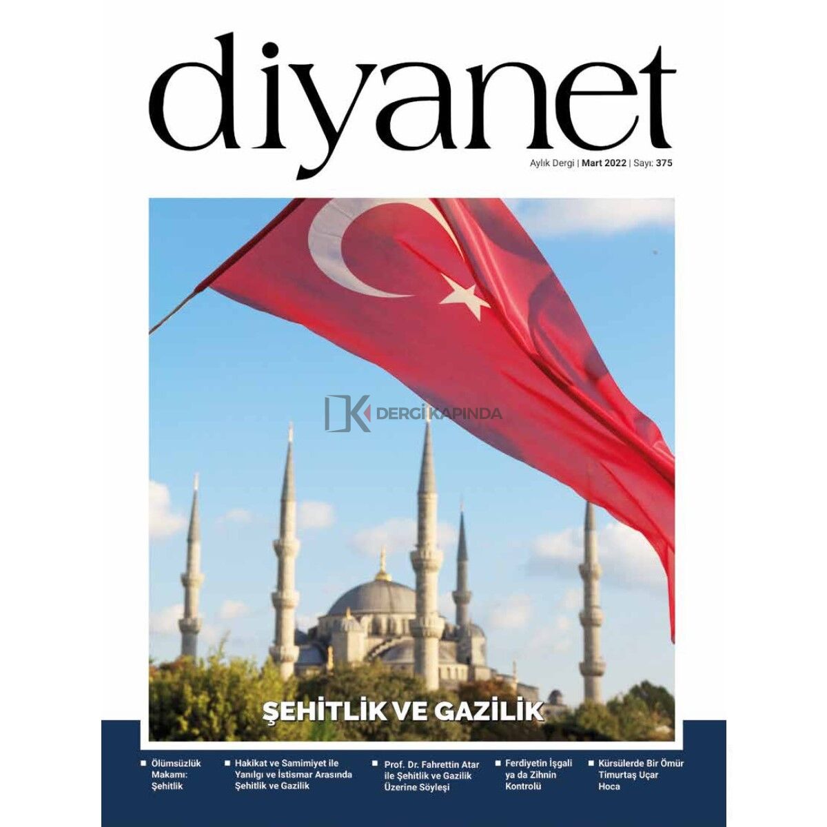 Diyanet Aylık 375.Sayı Mart 2022