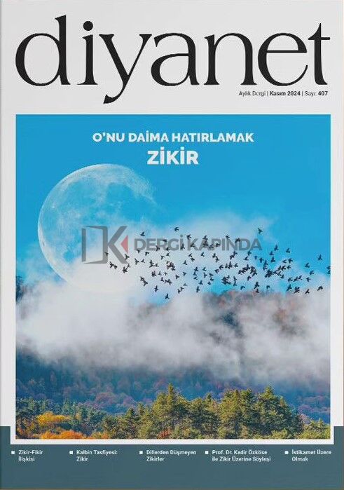 Diyanet Aylık Dergi 407.Sayı Kasım 2024