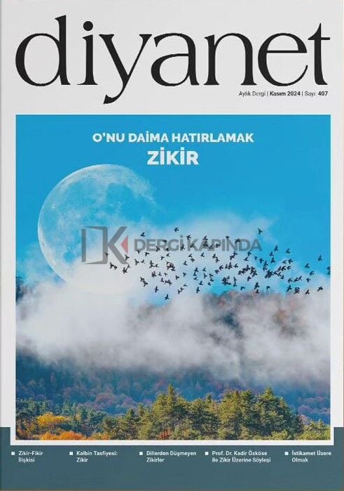 Diyanet Aylık Dergi 407.Sayı Kasım 2024