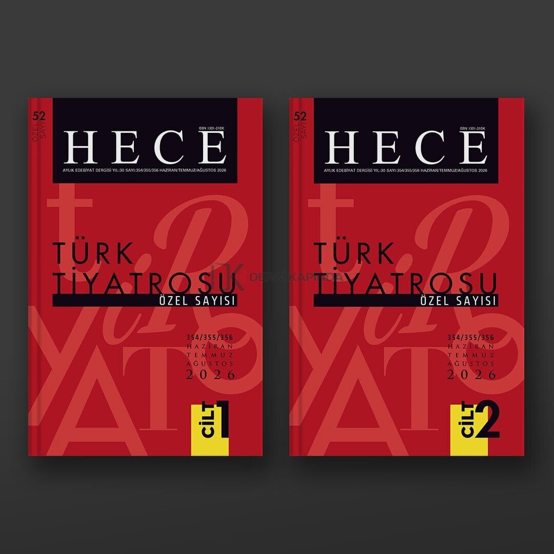 Hece Dergi 52.Özel Sayı Haziran 2026 - Türk Tiyatrosu Özel Sayısı (2 Cilt)