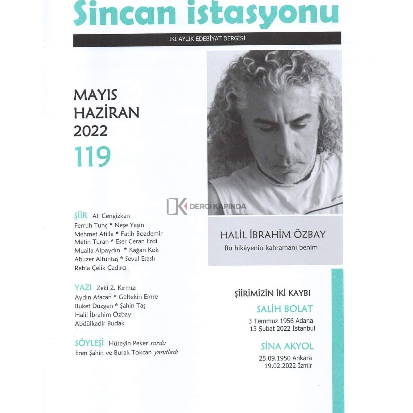 Sincan İstasyonu 119.Sayı Mayıs-Haziran 2022