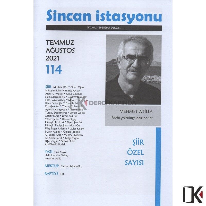 Sincan İstasyonu 114.Sayı Temmuz-Ağustos 2021