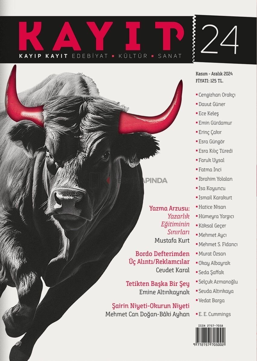 Kayıp Kayıt Dergi 24.Sayı Kasım-Aralık 2024