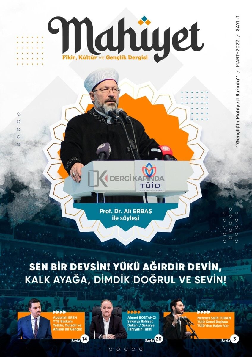 Mahiyet 1.Sayı Mart 2022