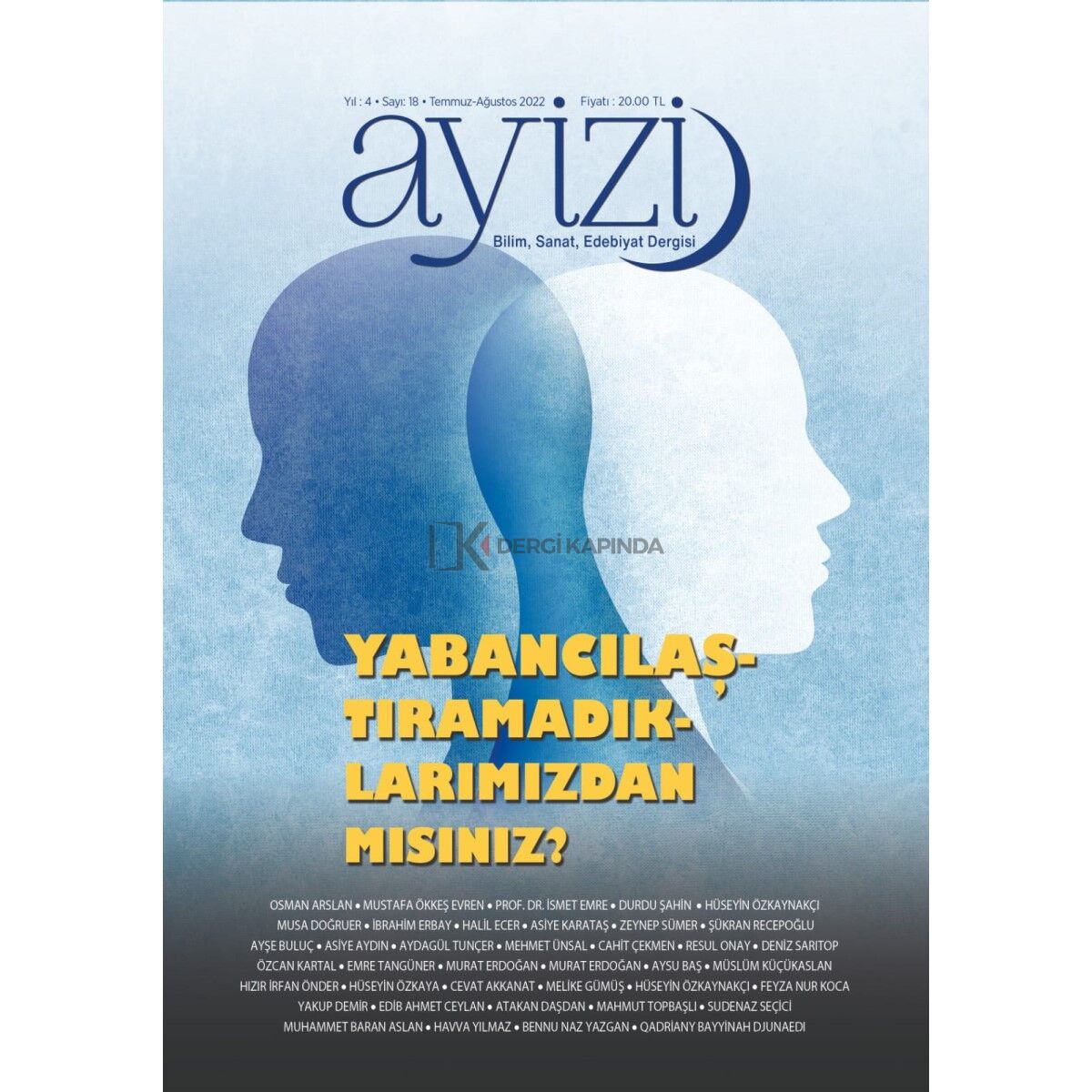 Ayizi 18.Sayı Temmuz-Ağustos 2022