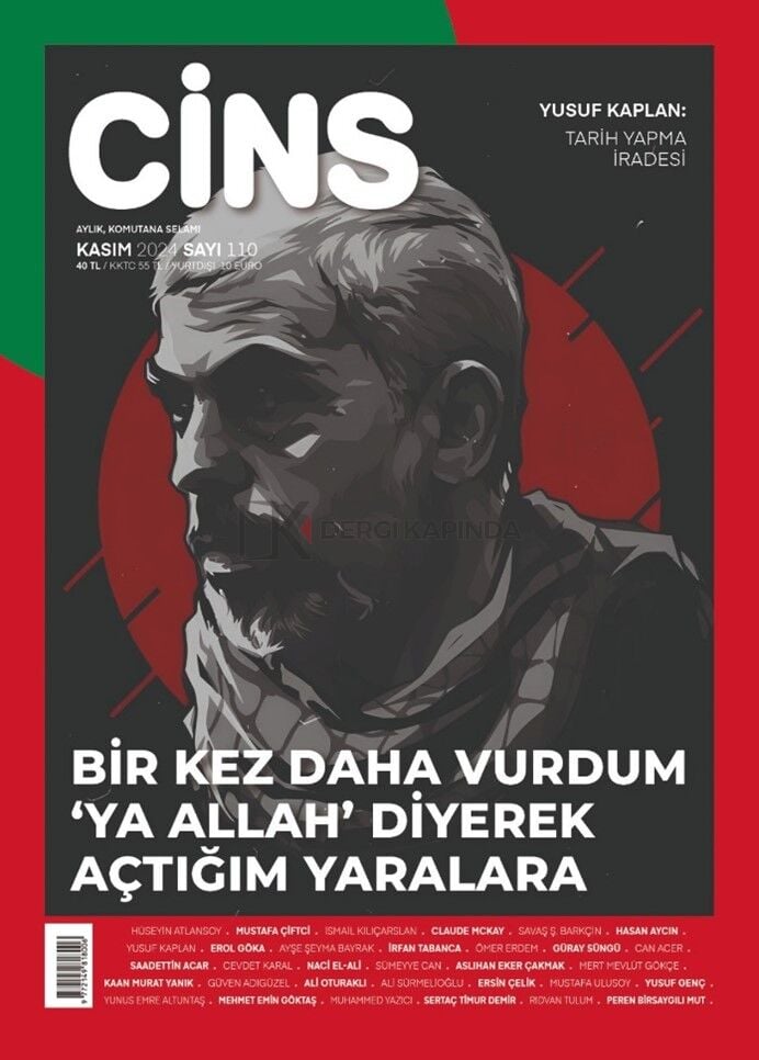 Cins Dergi 110.Sayı Kasım 2024