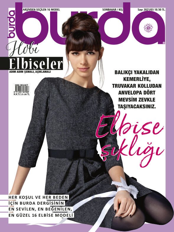 Burda Best of Elbiseler 2021/03