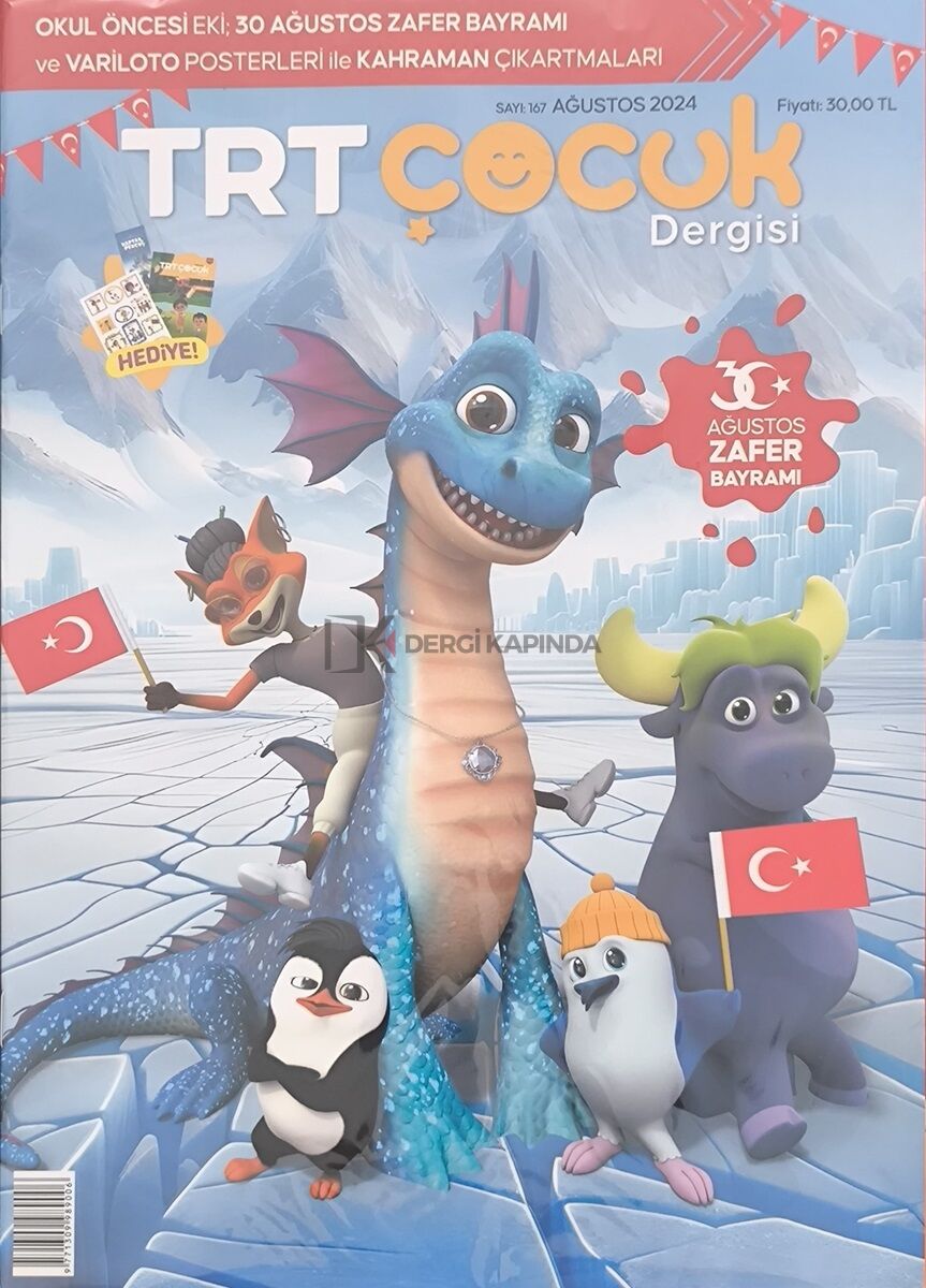 TRT Çocuk Dergi Ağustos 2024