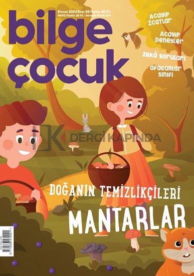 Bilge Çocuk Dergi Kasım 2024 (7-12 yaş)