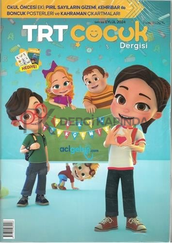 TRT Çocuk Dergi Eylül 2024