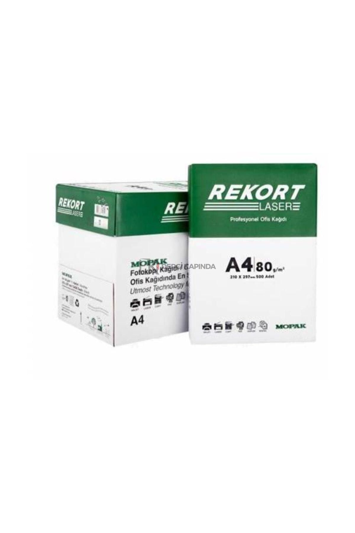 Fotokopi Kağıdı 80 Gr A4 Rekort 5 Li Paket