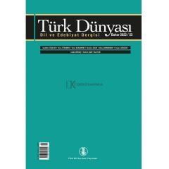 Türk Dünyası Dil ve Edebiyat Dergisi 53.Sayı Bahar 2022