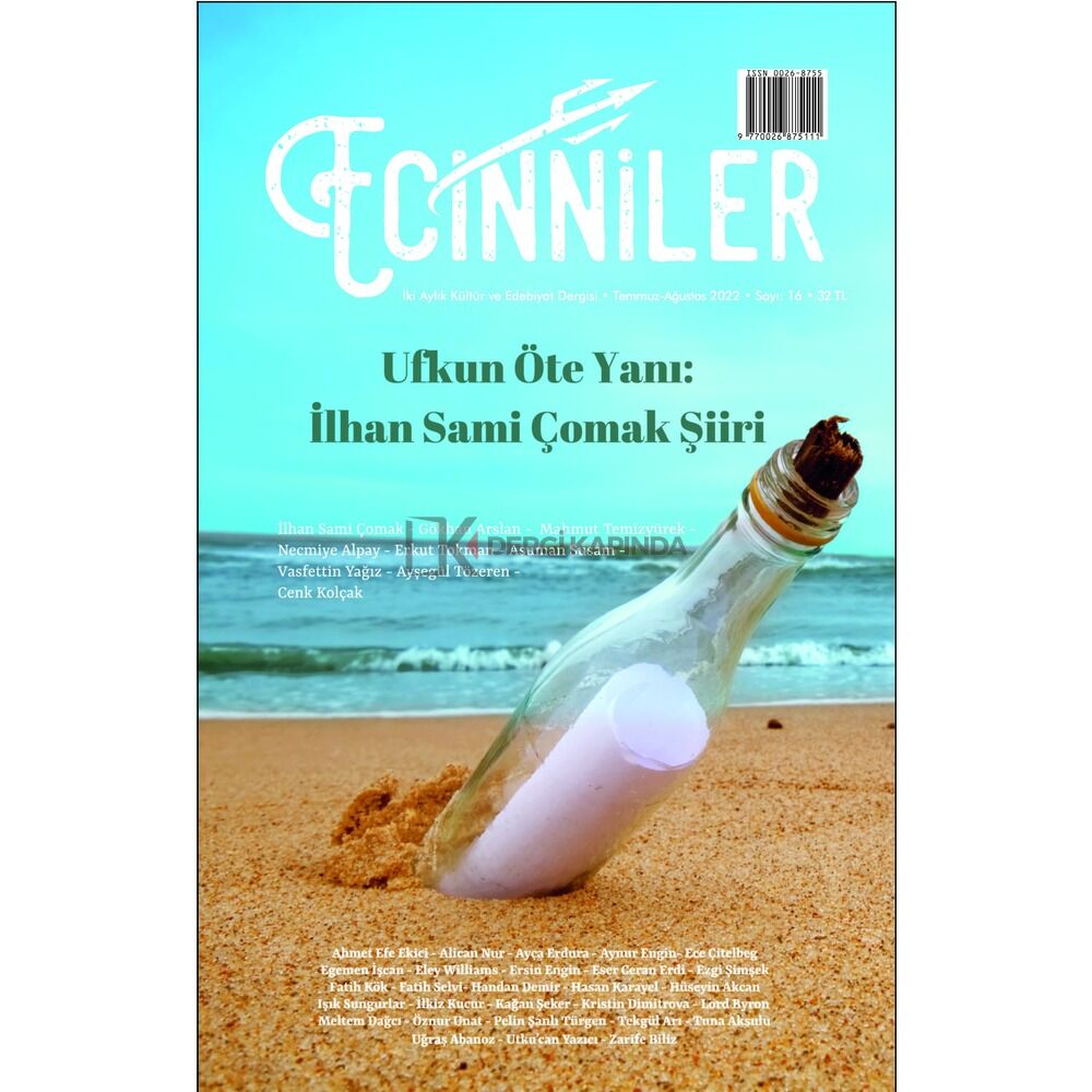 Ecinniler 16. Sayı Temmuz-Ağustos 2022