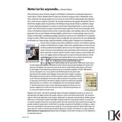 Notos 87.Sayı Temmuz-Ağustos 2021