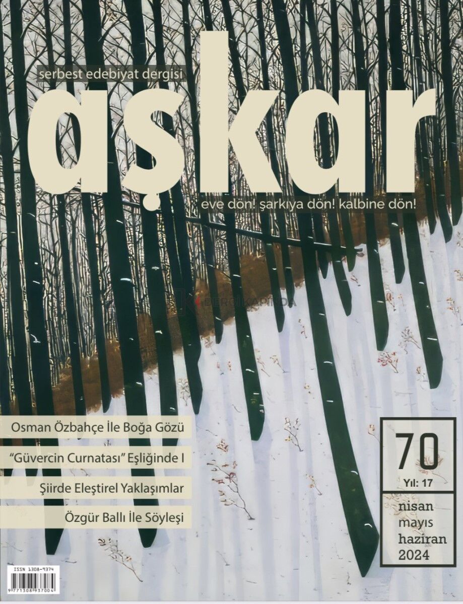 Aşkar 70.Sayı Nisan-Mayıs-Haziran 2024