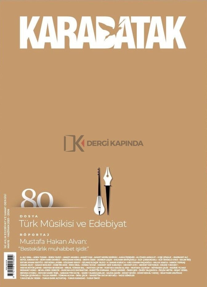 Karabatak Dergi 80.Sayı Mayıs-Haziran 2025