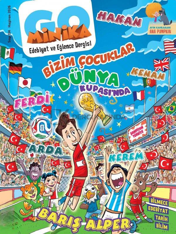 Minika Go Dergi Haziran 2026 (7-12 yaş)