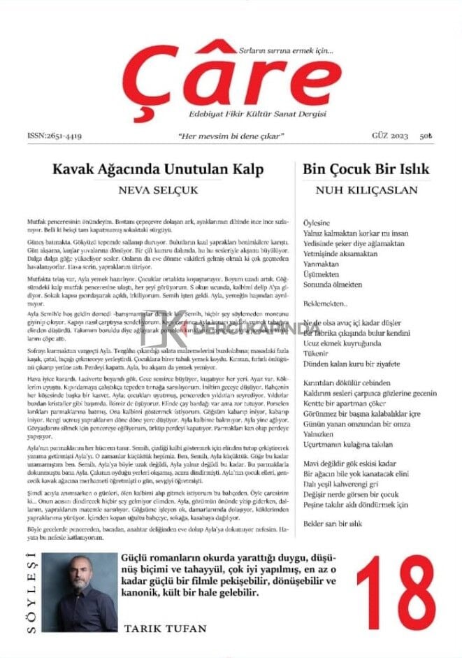 Çâre 18.Sayı Güz 2023