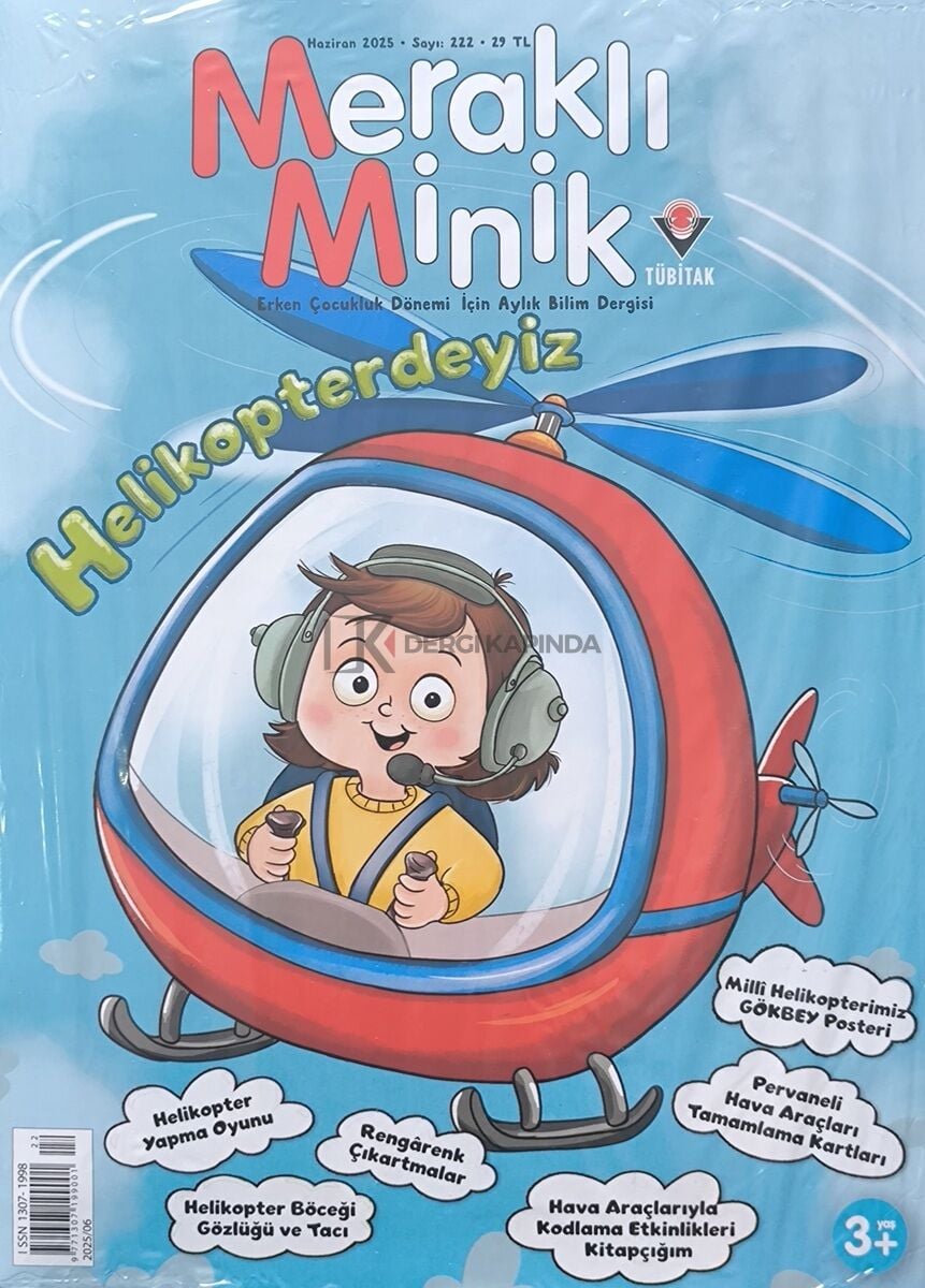 Meraklı Minik Dergi Haziran 2025 (3-6 yaş)