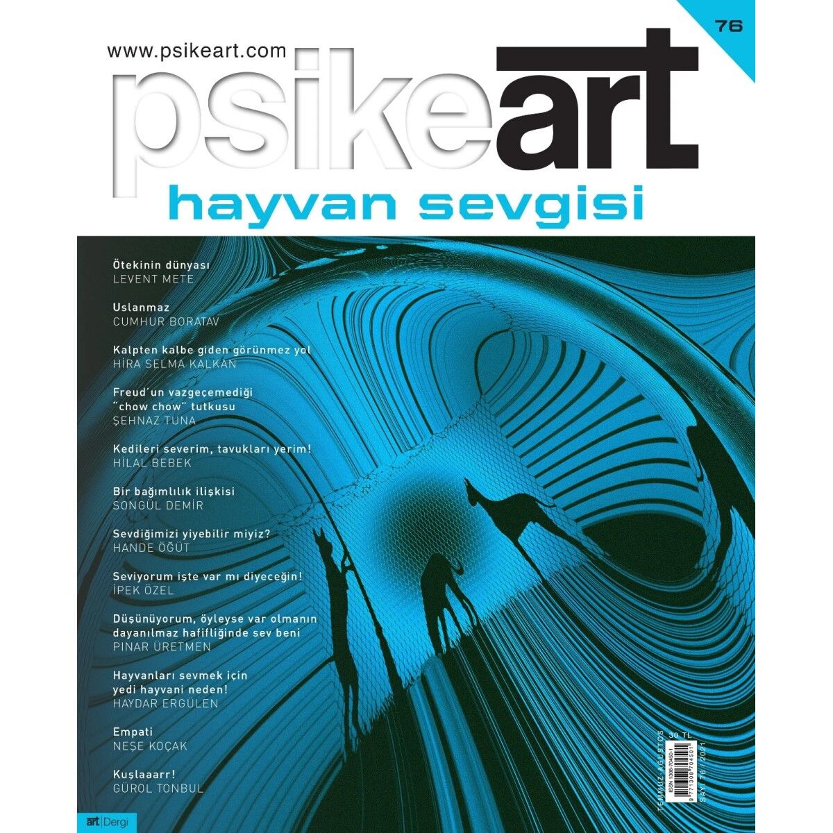 Psikeart 76.Sayı Temmuz – Ağustos 2021