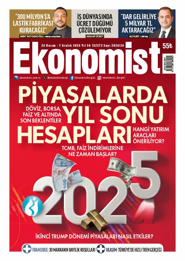 Ekonomist Dergi 24 Kasım - 7 Aralık 2024