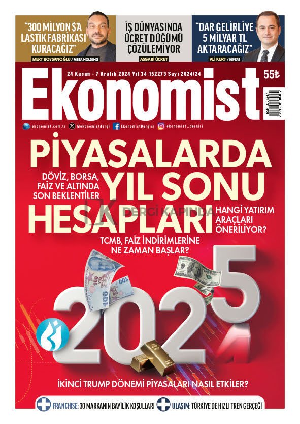 Ekonomist Dergi 24 Kasım - 7 Aralık 2024