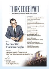 Türk Edebiyatı Dergi 632.Sayı Haziran 2026