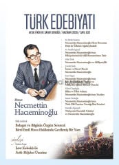 Türk Edebiyatı Dergi 632.Sayı Haziran 2026