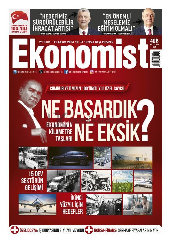 Ekonomist 29 Ekim - 11 Kasım 2023