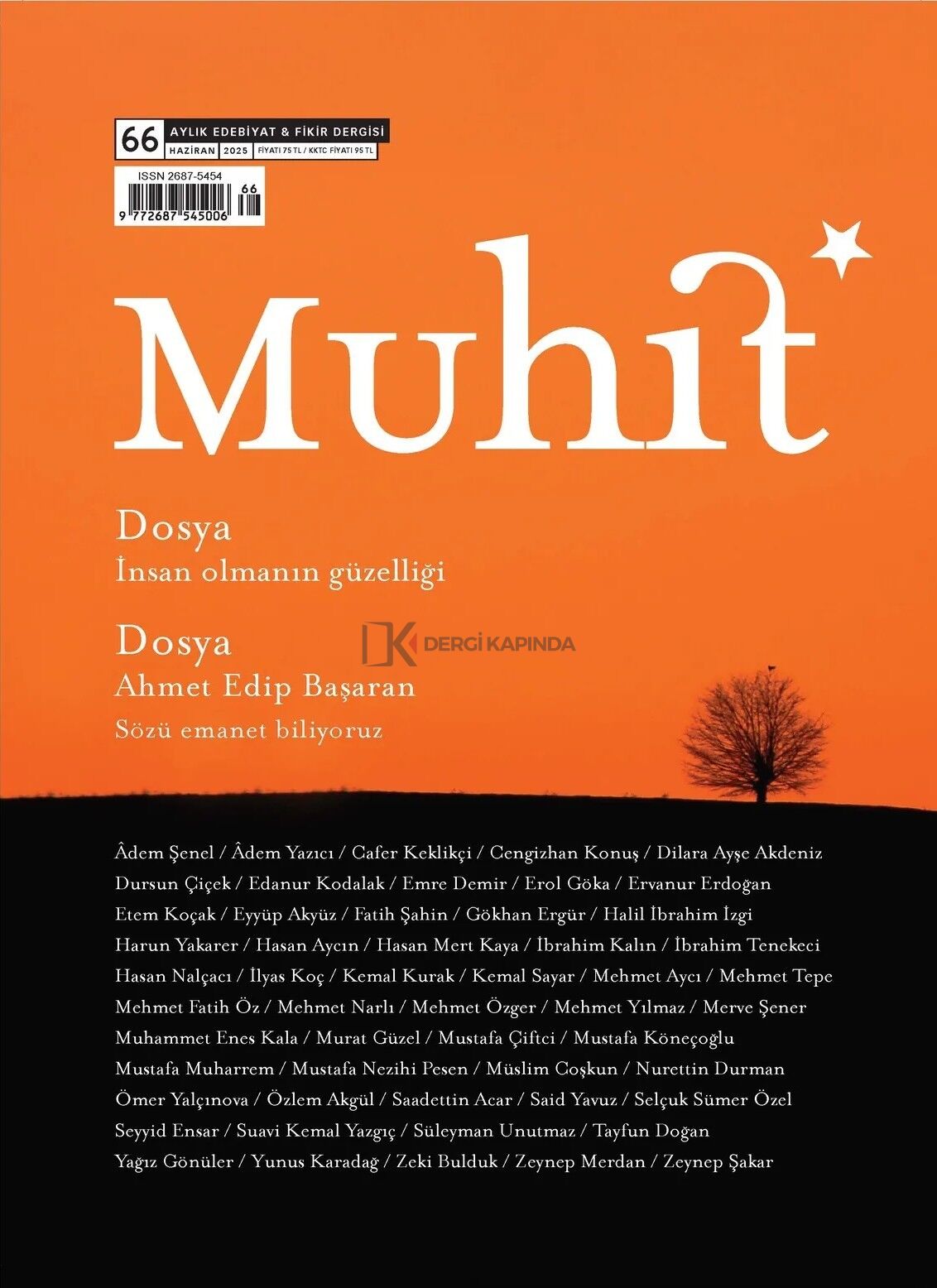 Muhit Dergi 66.Sayı Haziran 2025