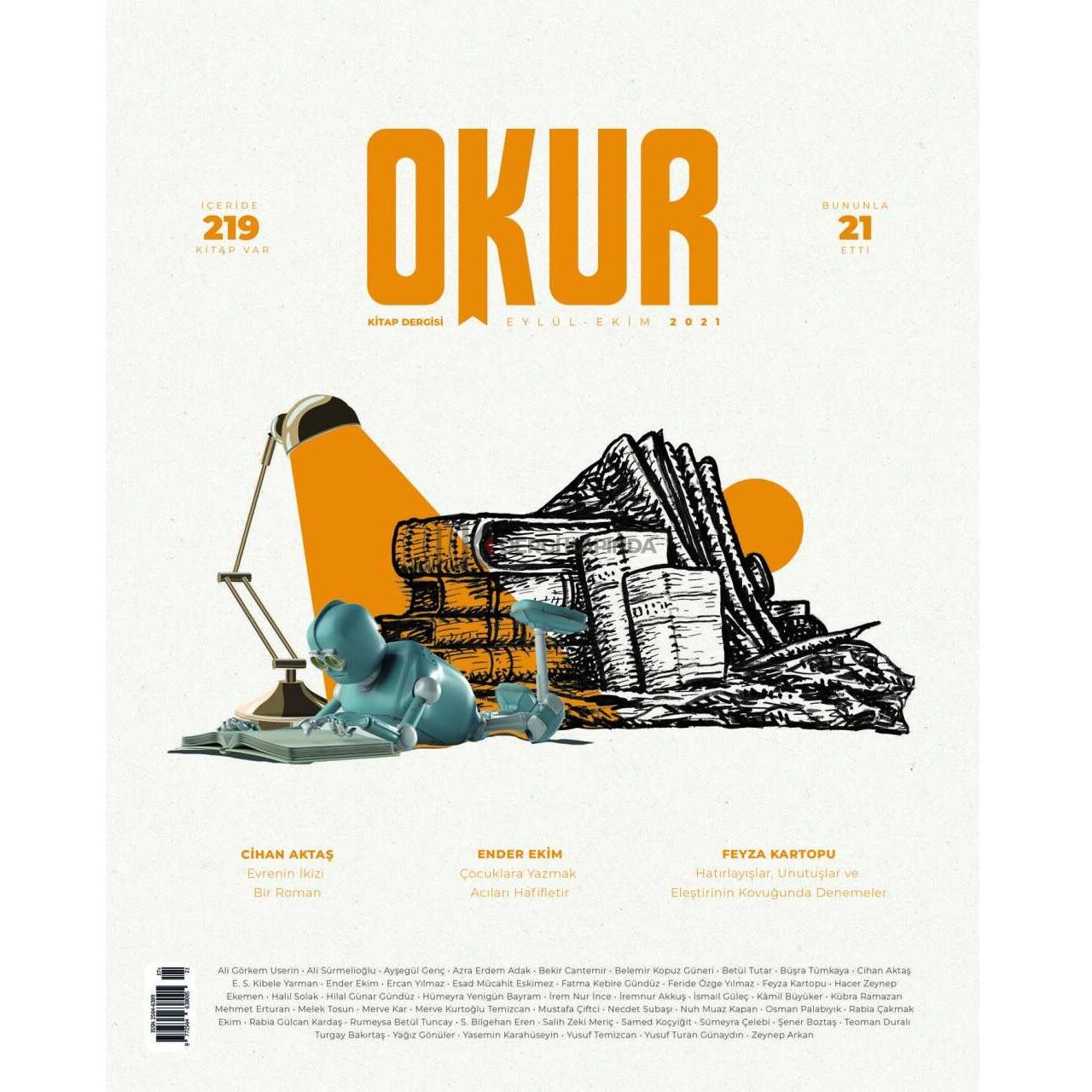Okur Kitap Dergisi 21.Sayı Eylül-Ekim 2021