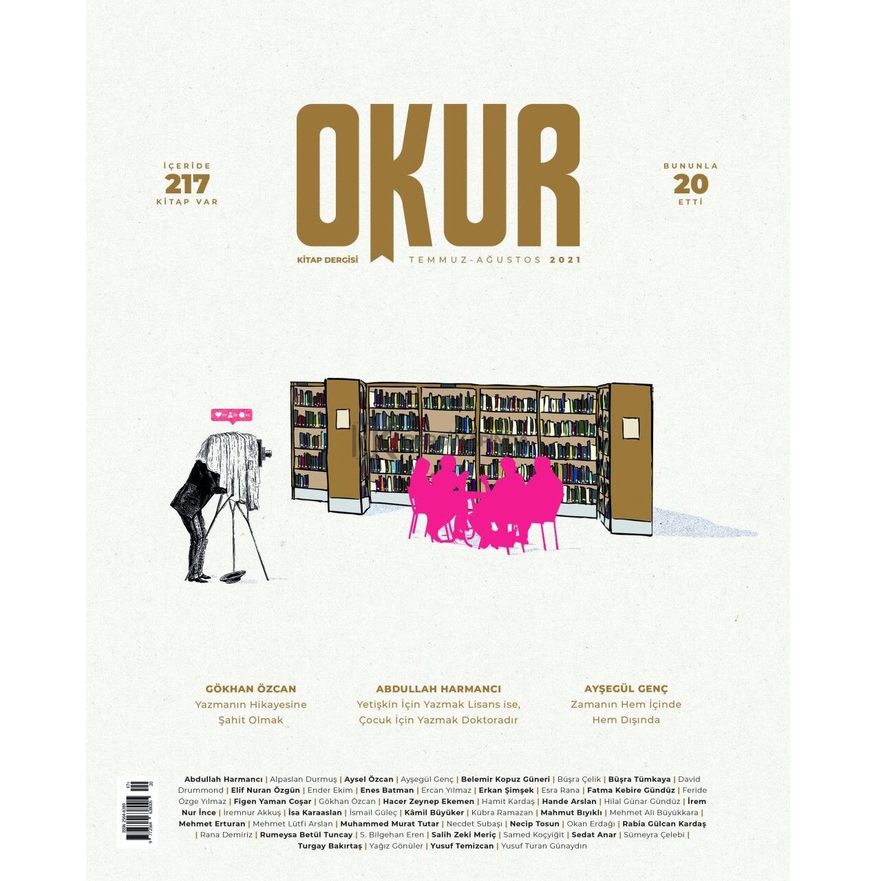 Okur Kitap Dergisi 20.Sayı Temmuz-Ağustos 2021